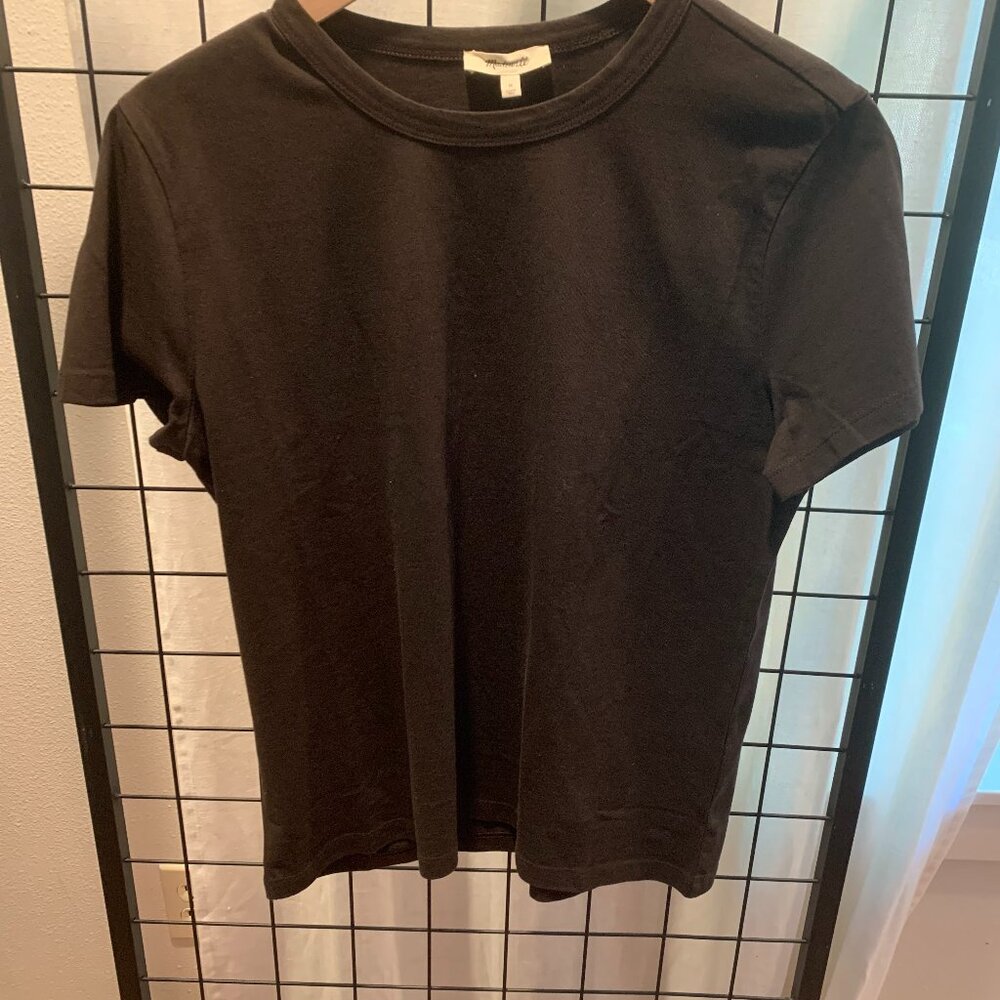 Madewell Brown Short Sleeve